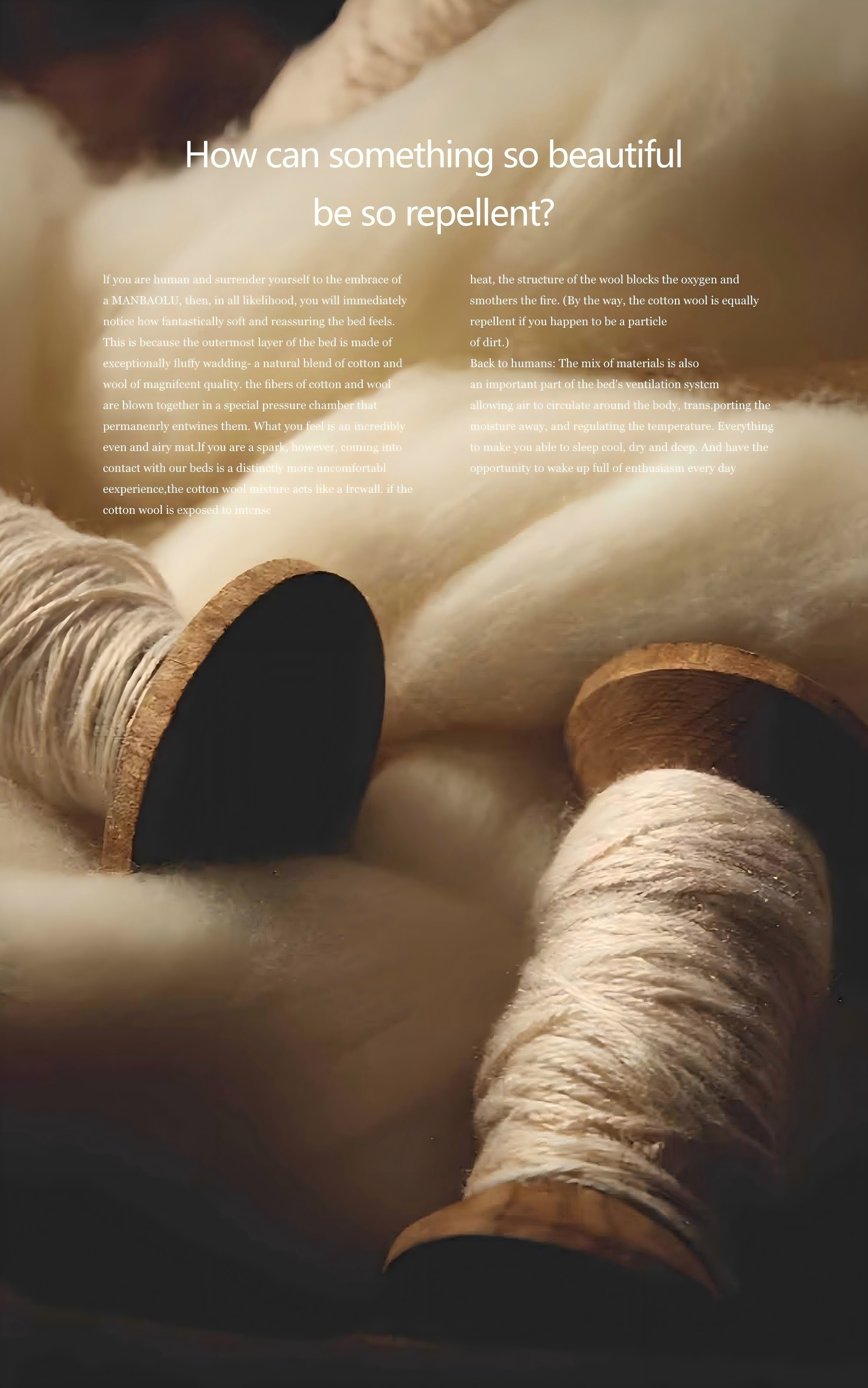 How can something so beautiful be so repellent?